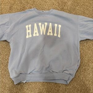 Brandy Melville Light Blue Crewneck